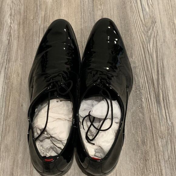 Hugo Boss Appeal Derby Patent leather dress shoes-Size 13 main image 5